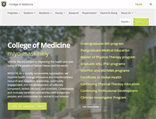 Tablet Screenshot of medicine.usask.ca