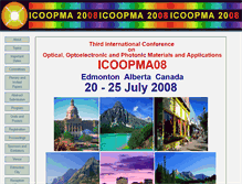 Tablet Screenshot of icoopma2008.usask.ca