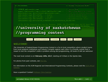 Tablet Screenshot of programmingcontest.usask.ca