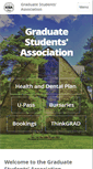 Mobile Screenshot of gsa.usask.ca