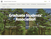 Tablet Screenshot of gsa.usask.ca