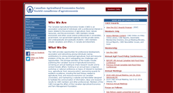 Desktop Screenshot of caes.usask.ca