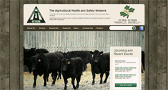 Desktop Screenshot of aghealth.usask.ca