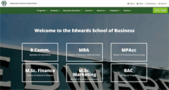Desktop Screenshot of edwards.usask.ca