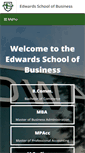 Mobile Screenshot of edwards.usask.ca